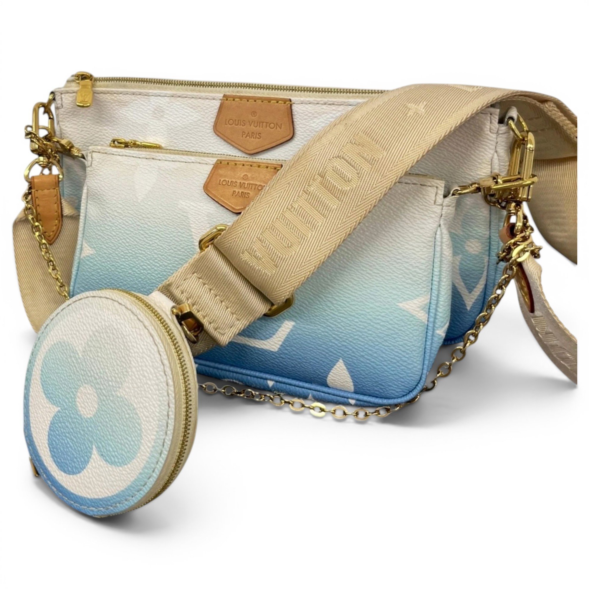 Multi Pochette Accessoires leather crossbody bag