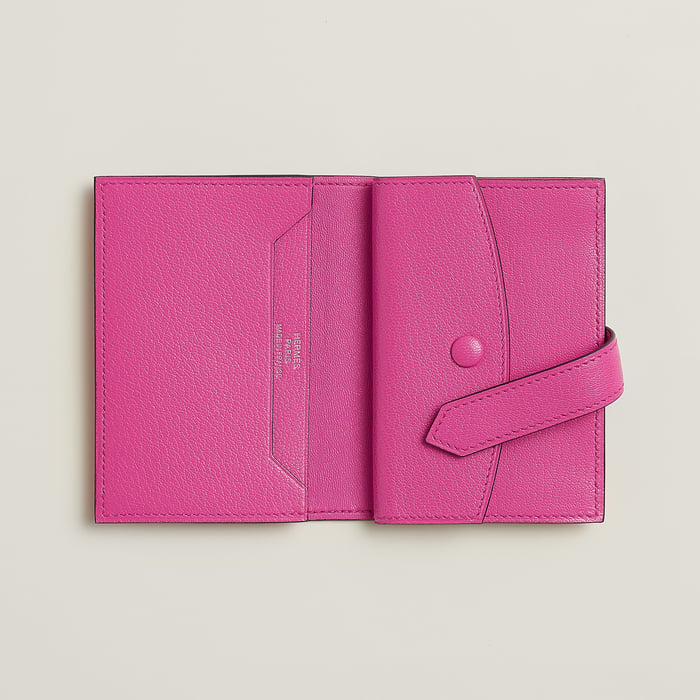 Rose Shocking Bearn Mini Wallet