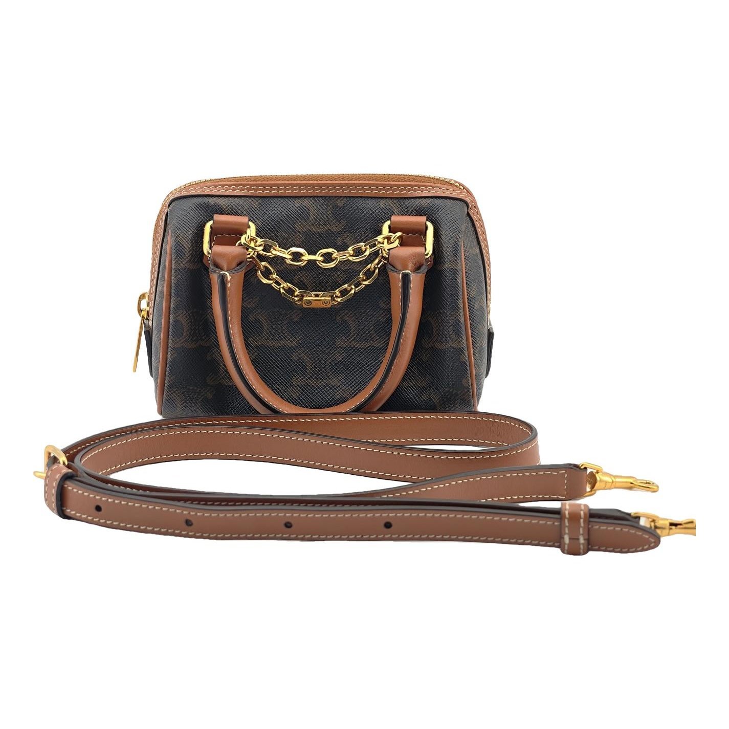 Leather handbag