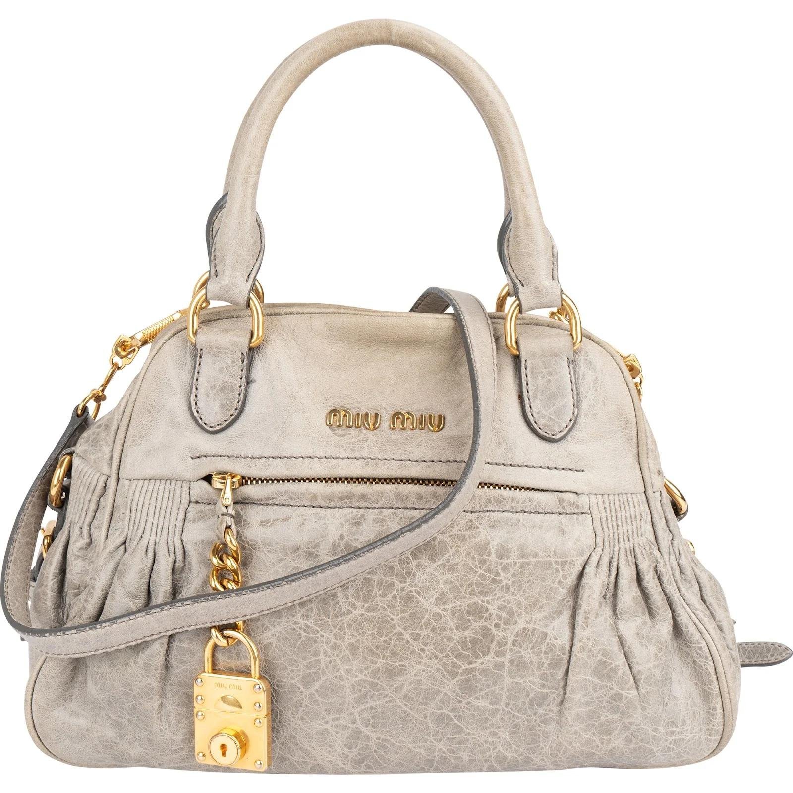 Vitello leather handbag