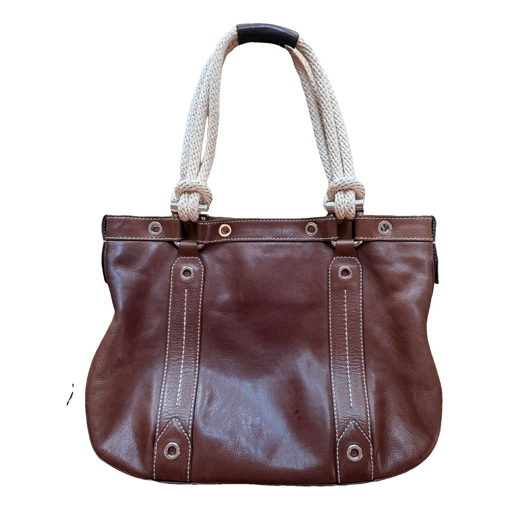 Leather handbag