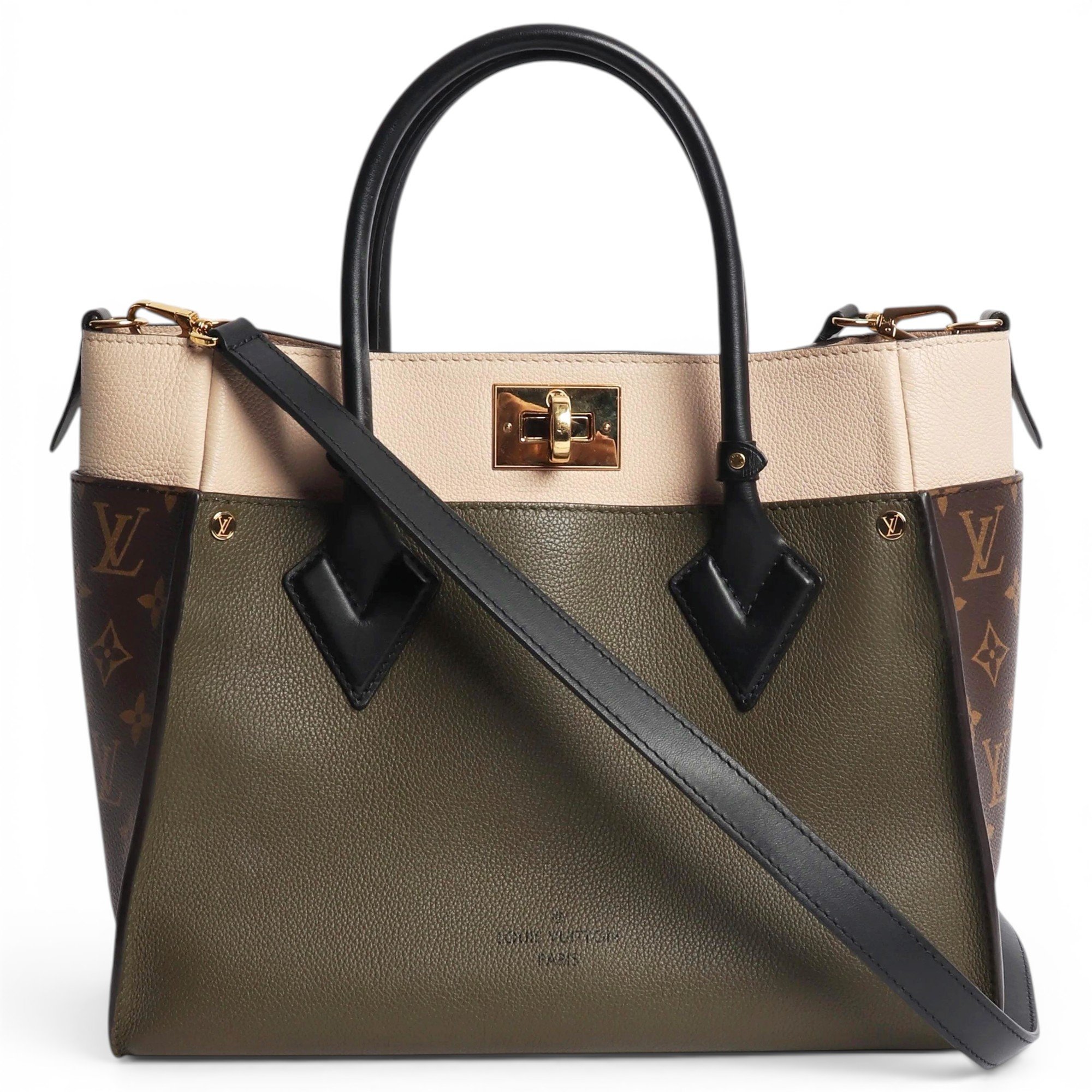 On My Side leather tote