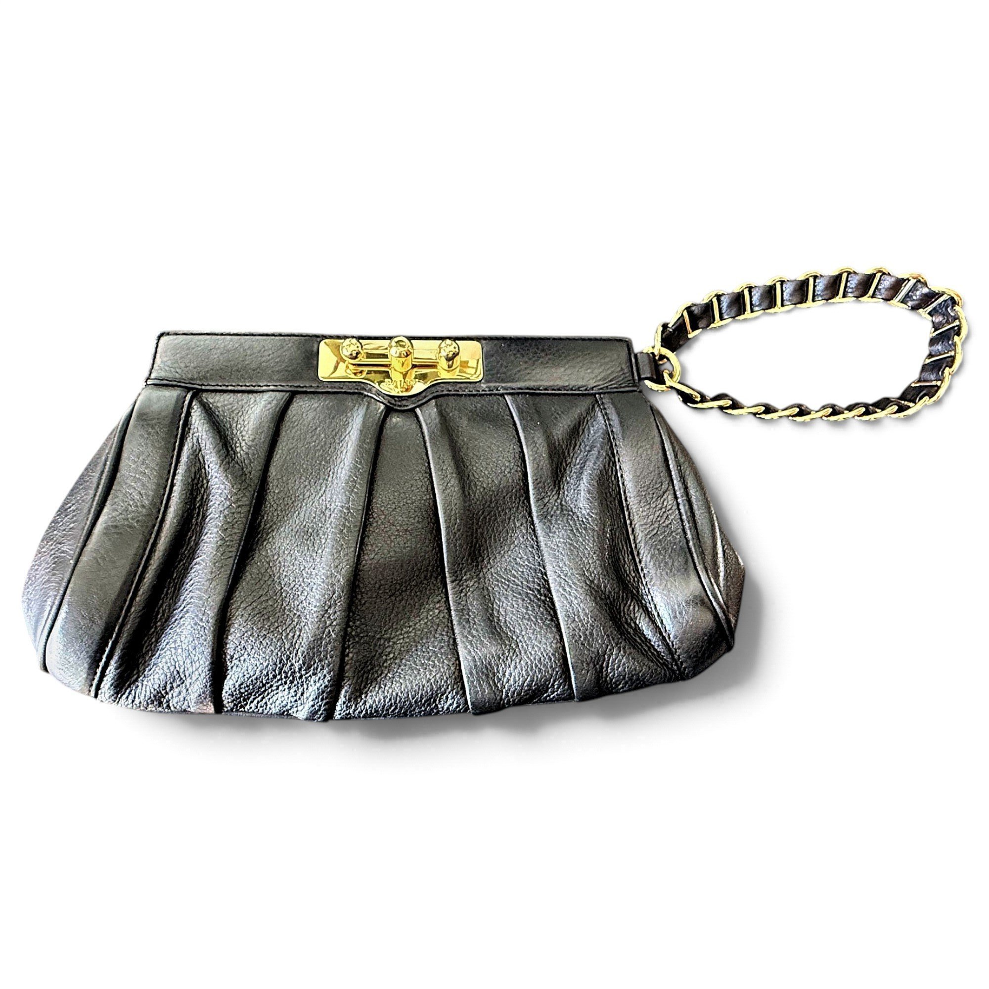 Bally Leather clutch bag