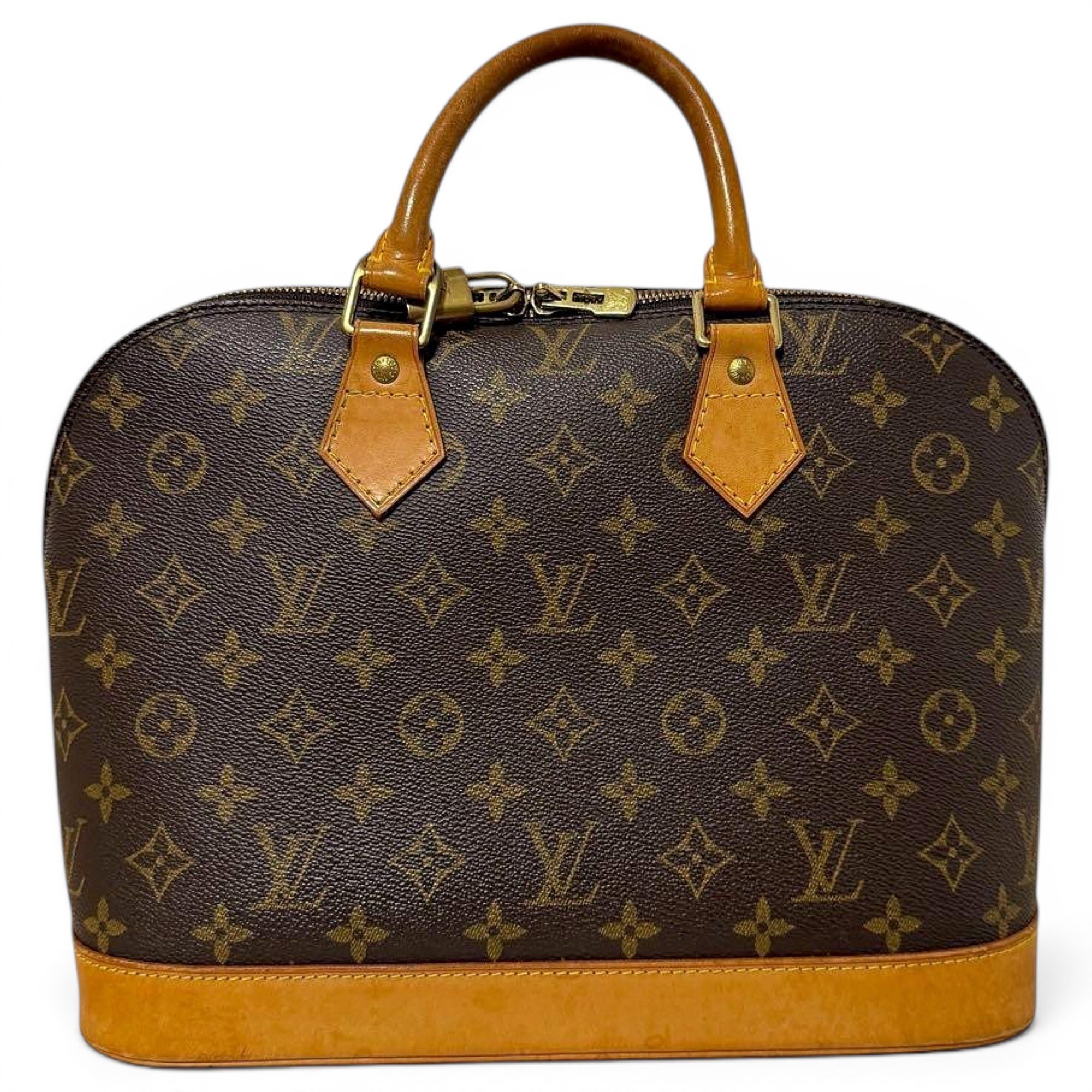 Alma leather handbag