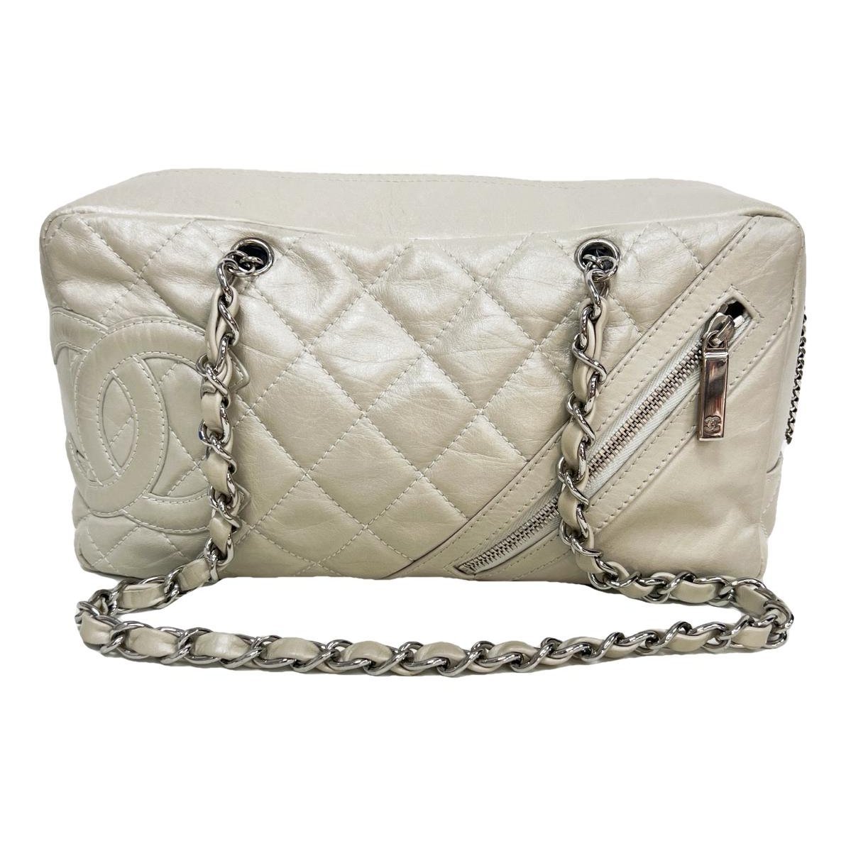 Cambon Large Rectangle leather handbag