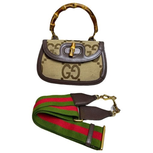 Convertible Bamboo Top Handle cloth handbag