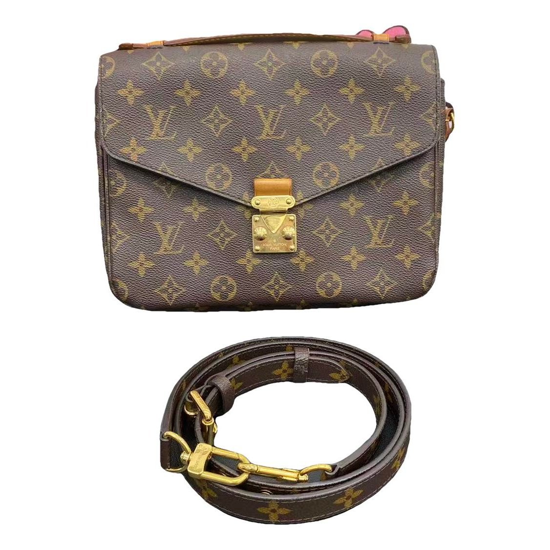 Metis leather crossbody bag