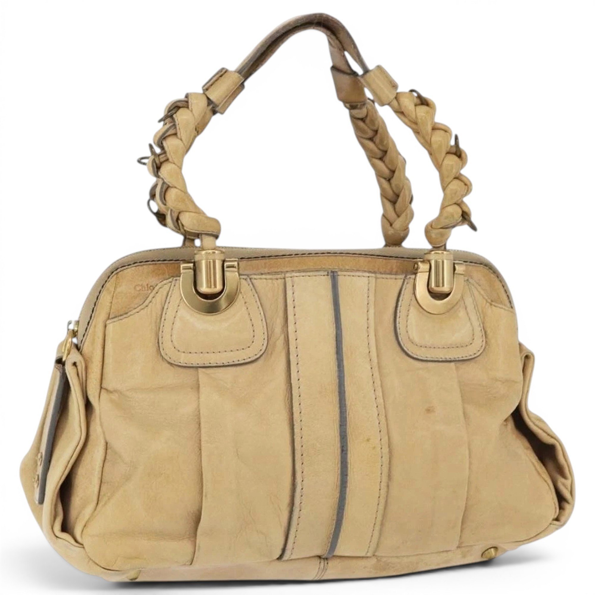 Leather handbag