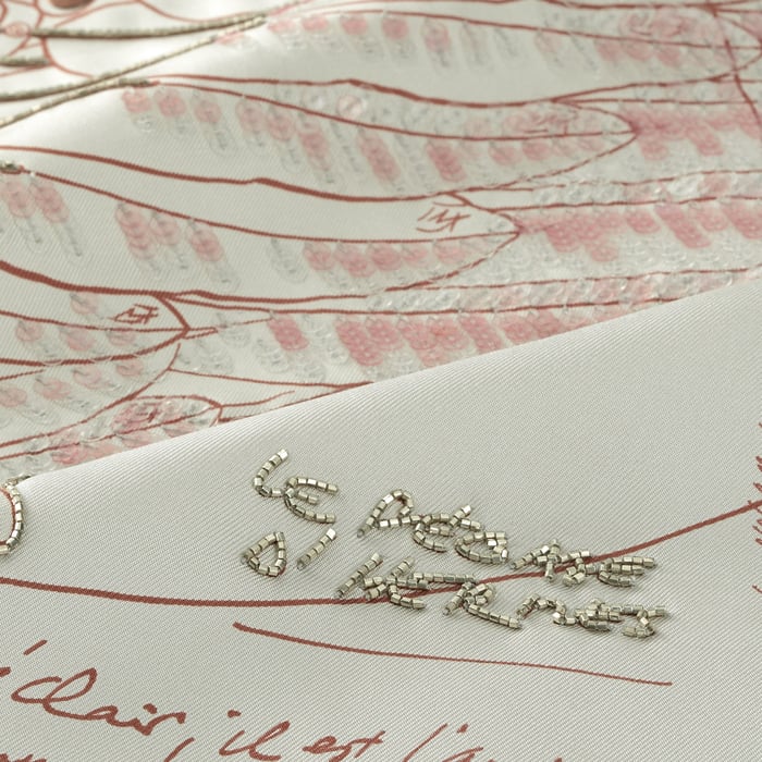 Le Pegase d'Hermès Embroidered Scarf 90