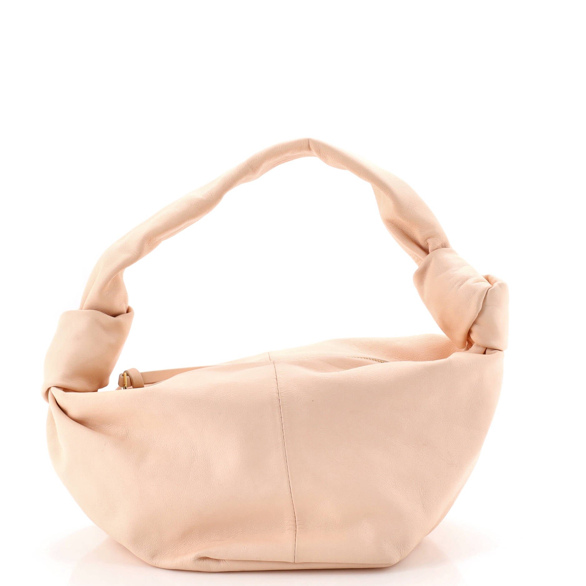 Bottega Veneta Double Knot Hobo Leather Mini