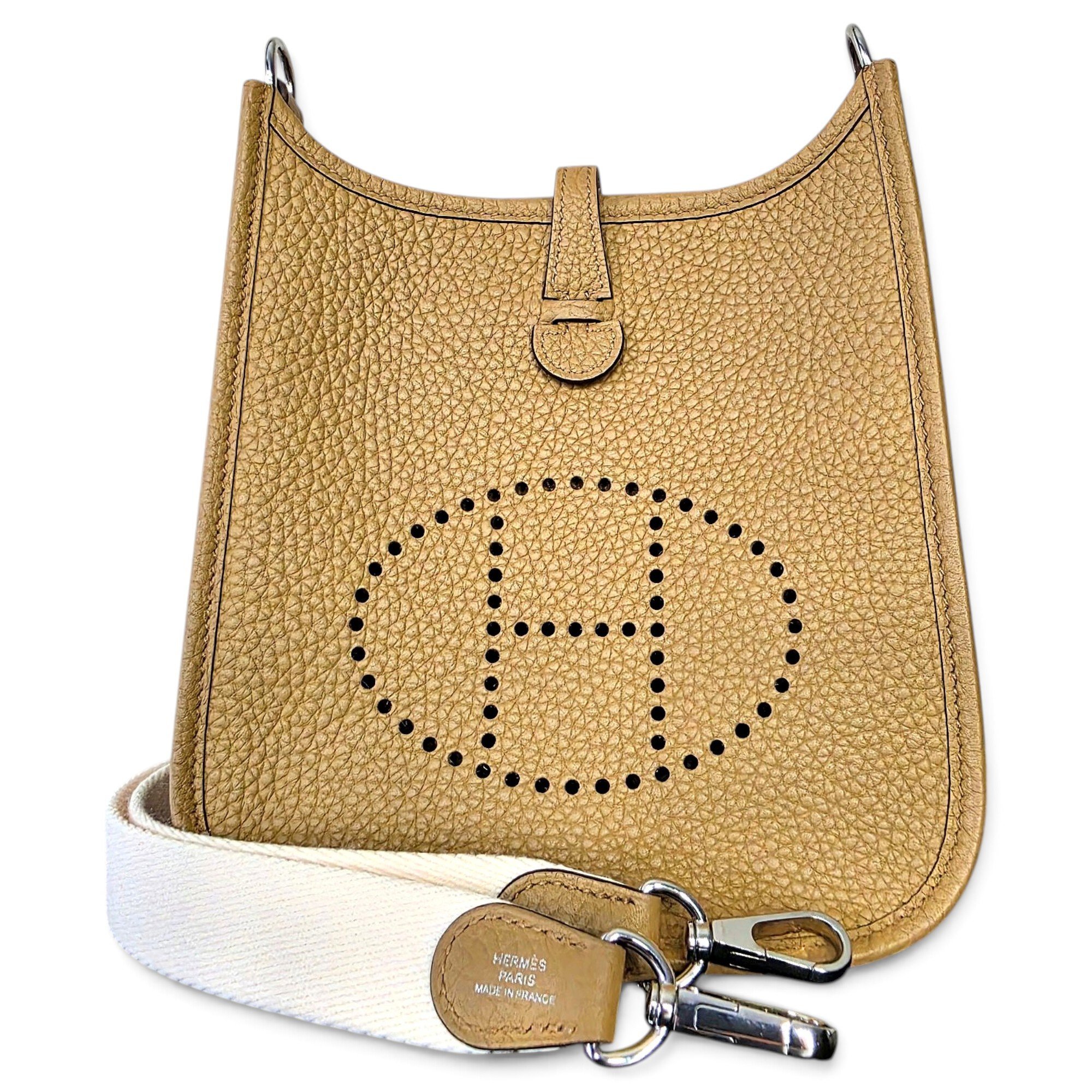Evelyne leather crossbody bag
