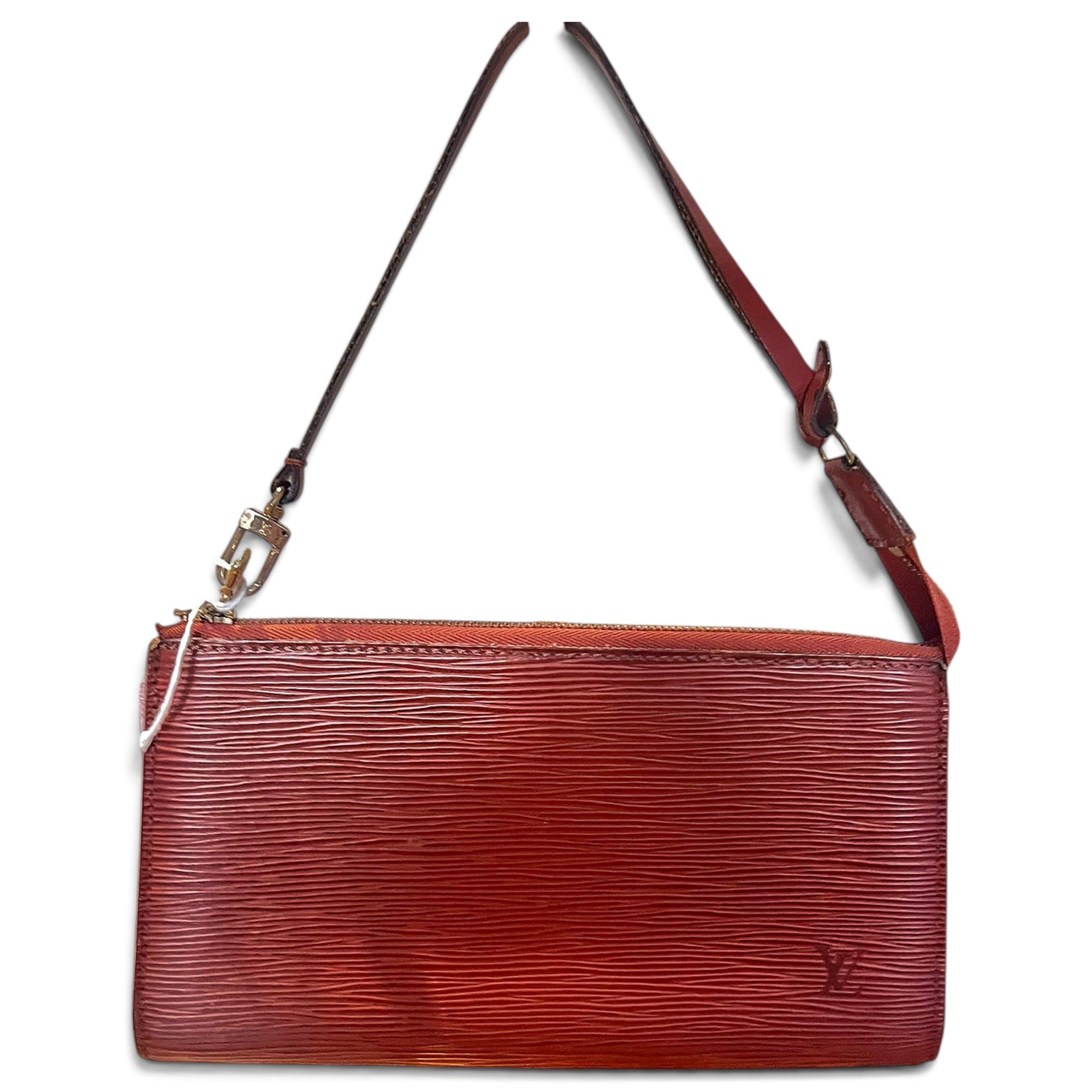Pochette Accessoire leather handbag