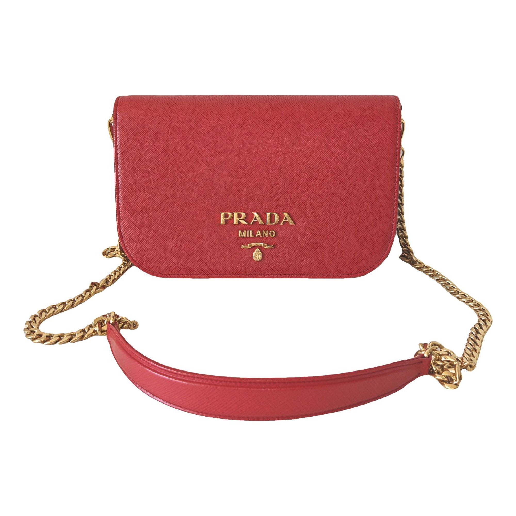 Leather crossbody bag