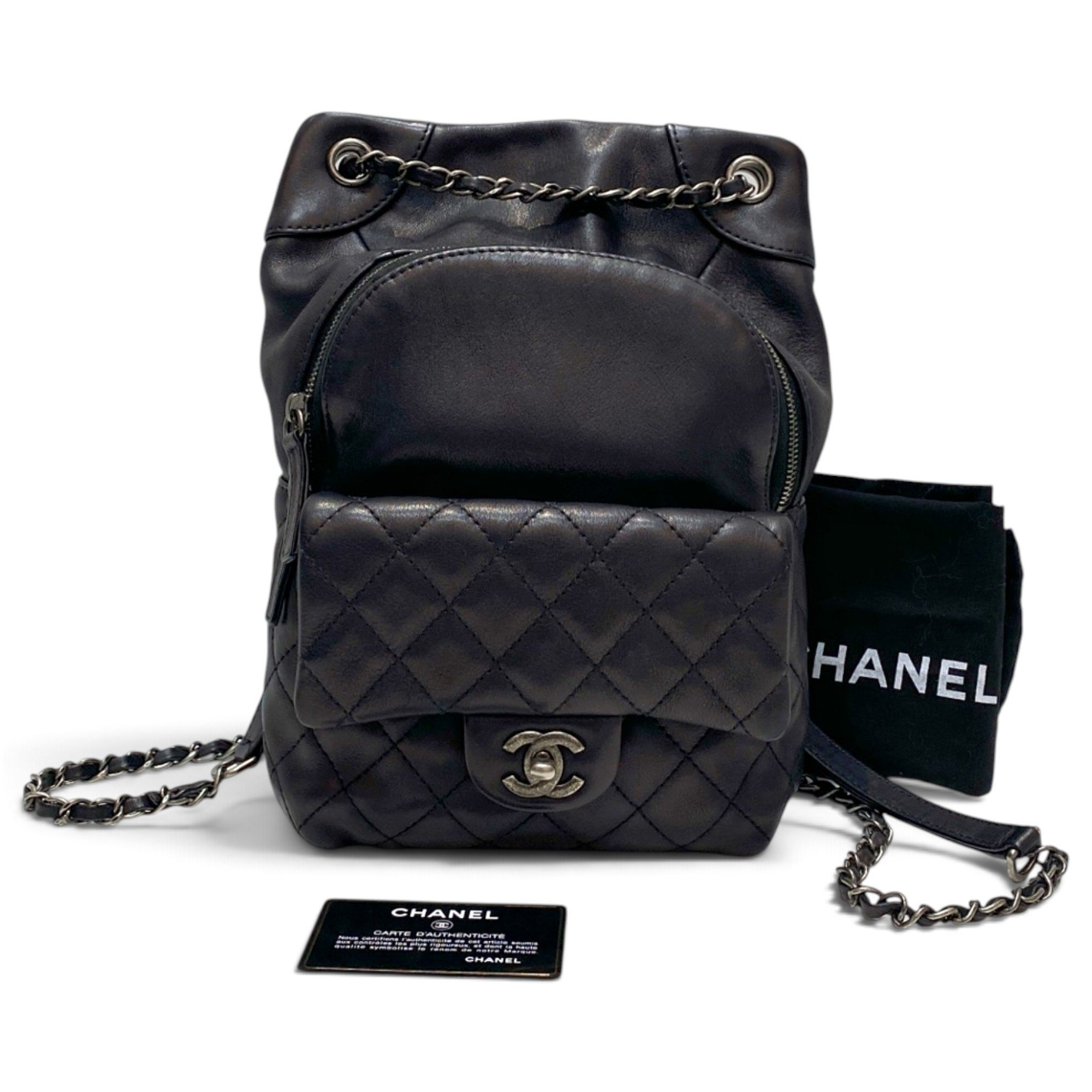 Leather satchel