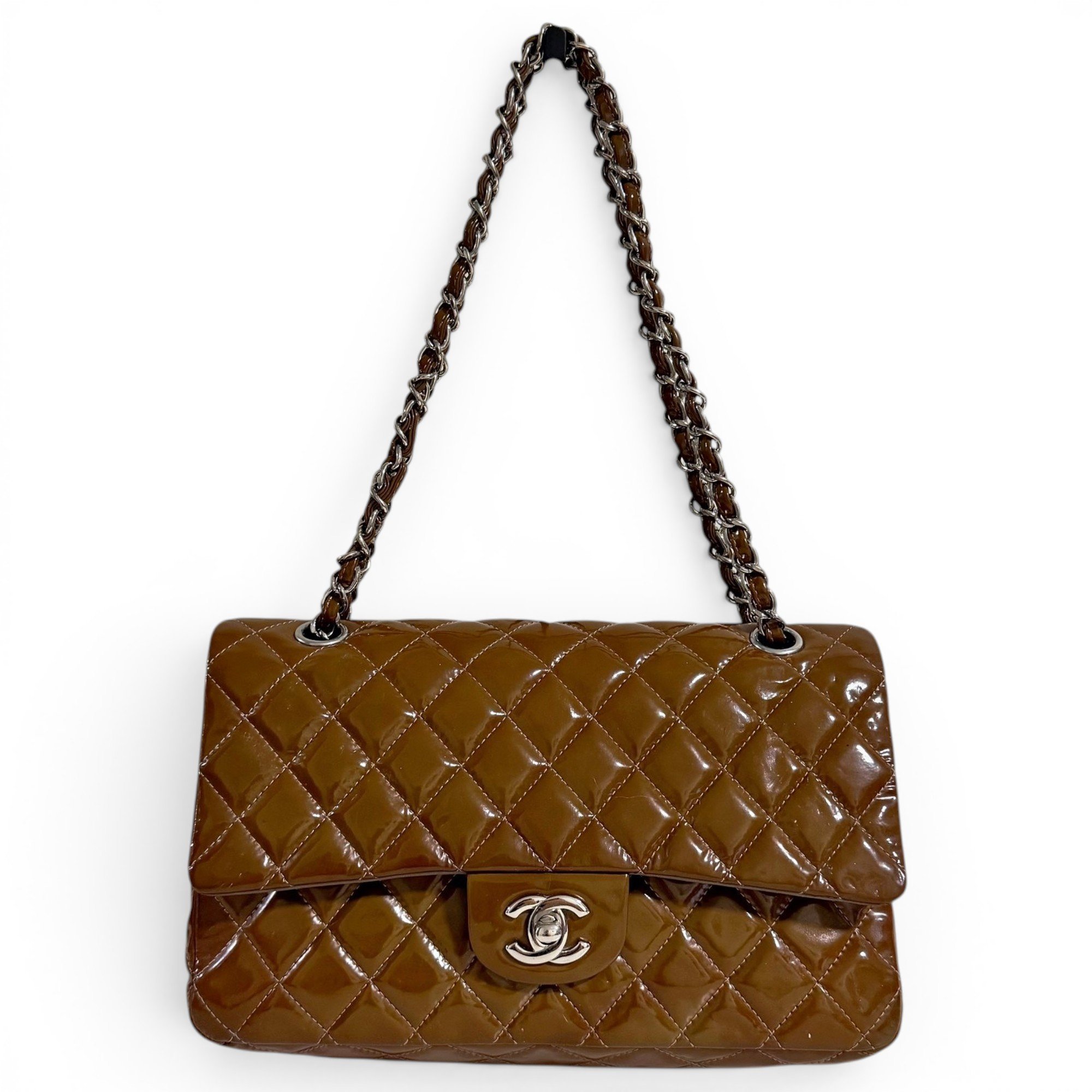 Timeless/Classique patent leather crossbody bag