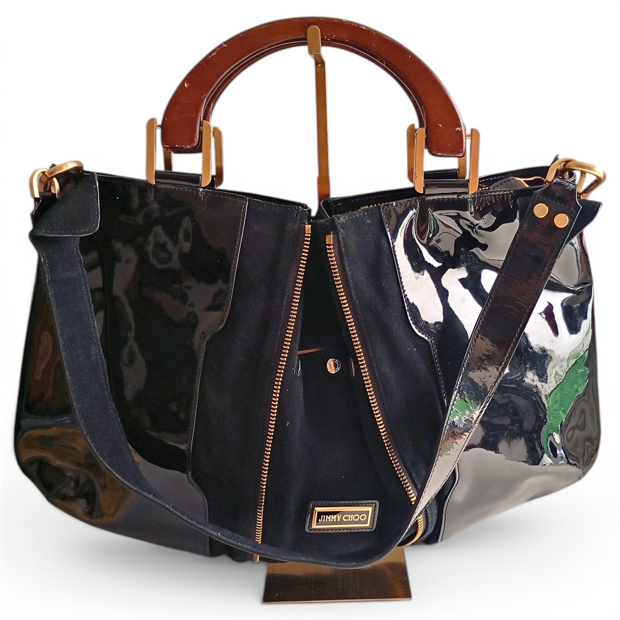 Leather handbag