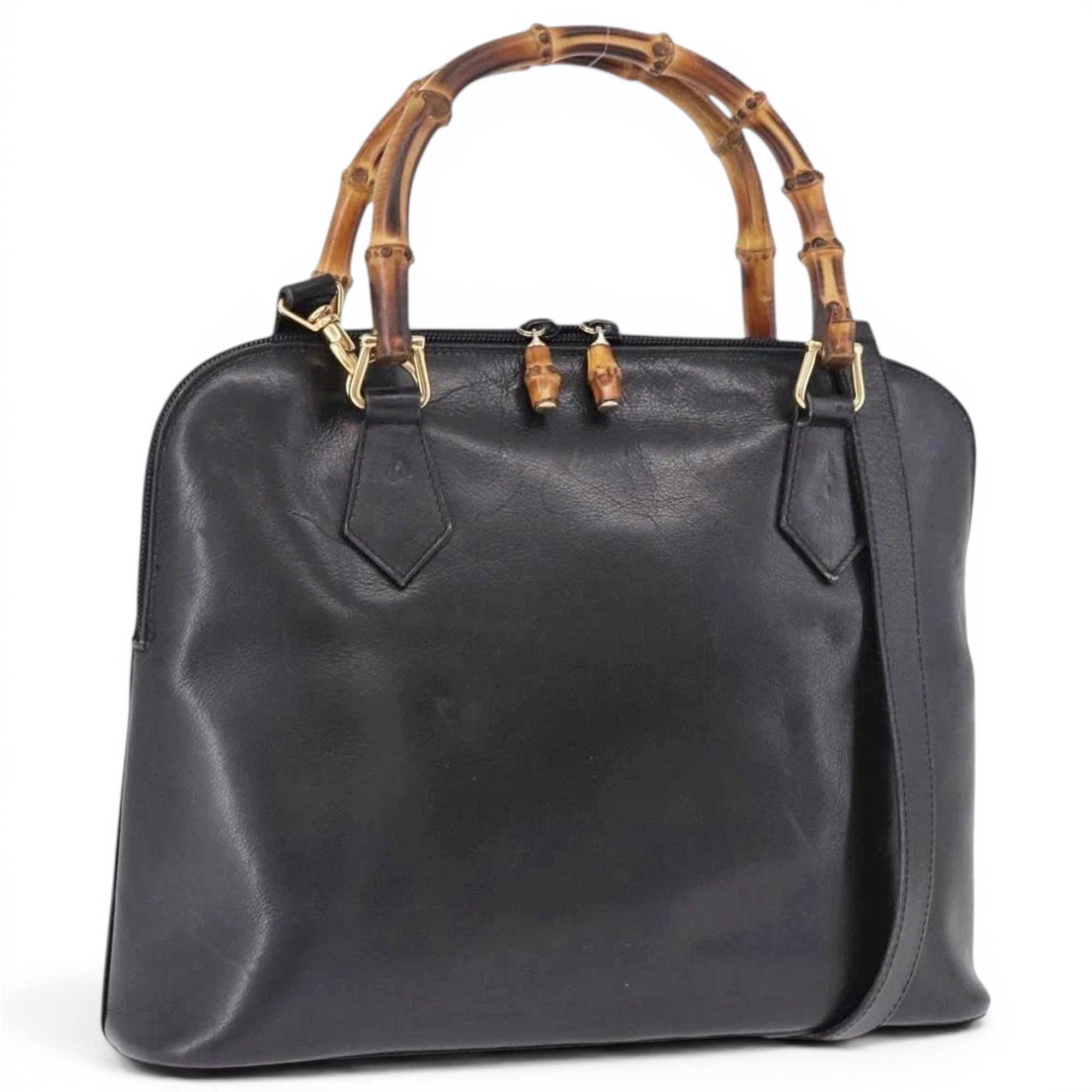 Leather handbag