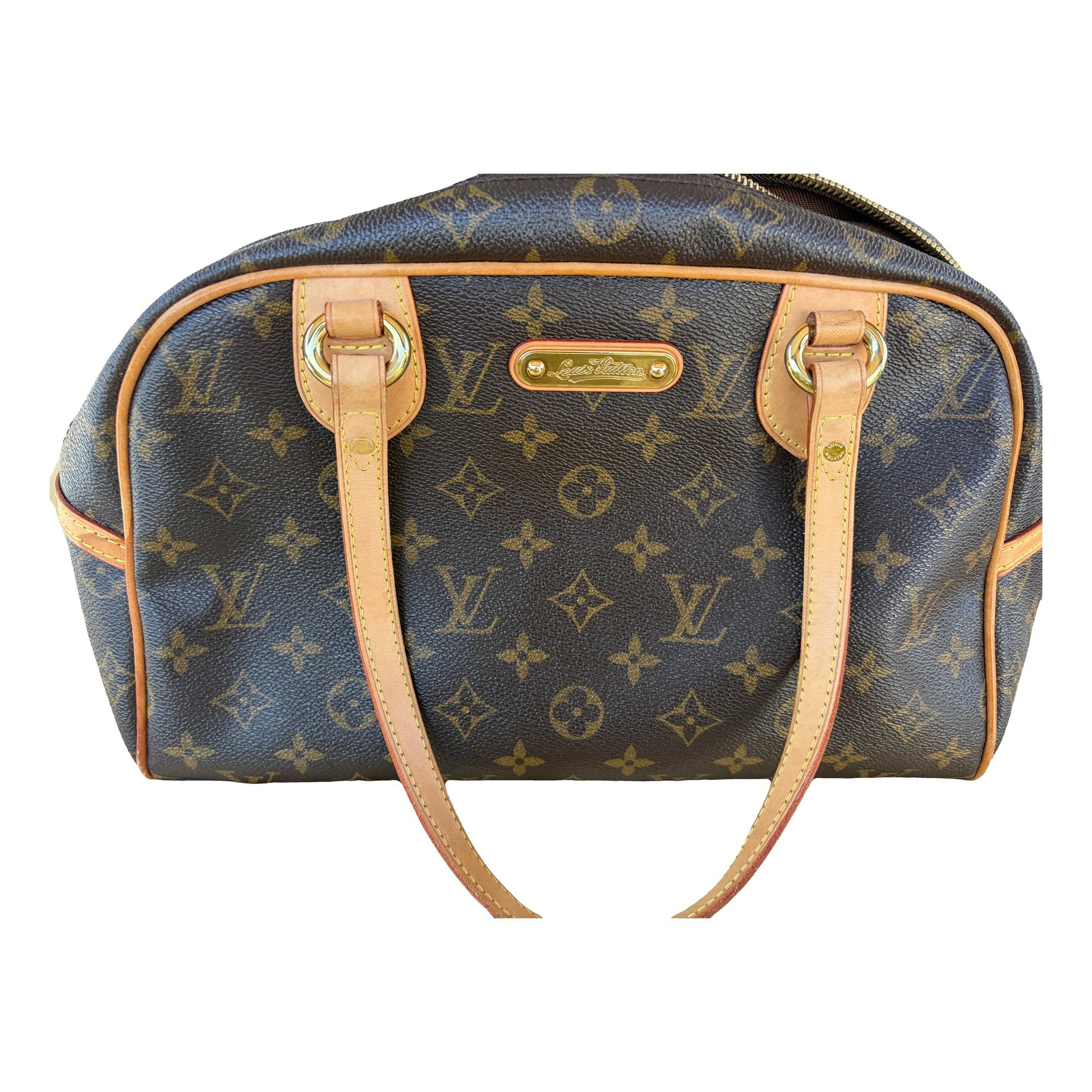 Montorgueil leather handbag