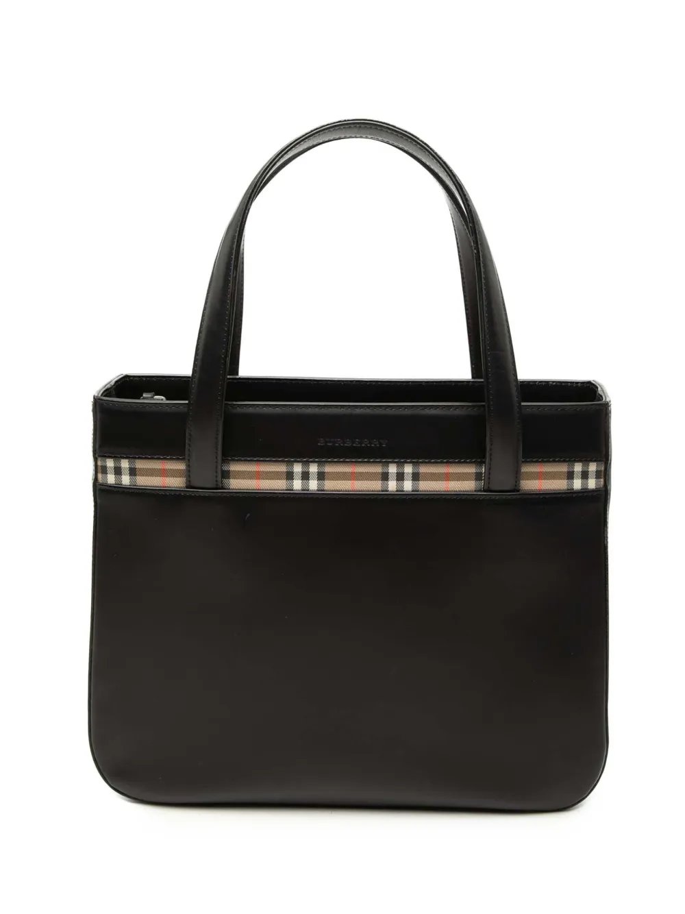2000-2017 House Check Trimmed Leather handbag