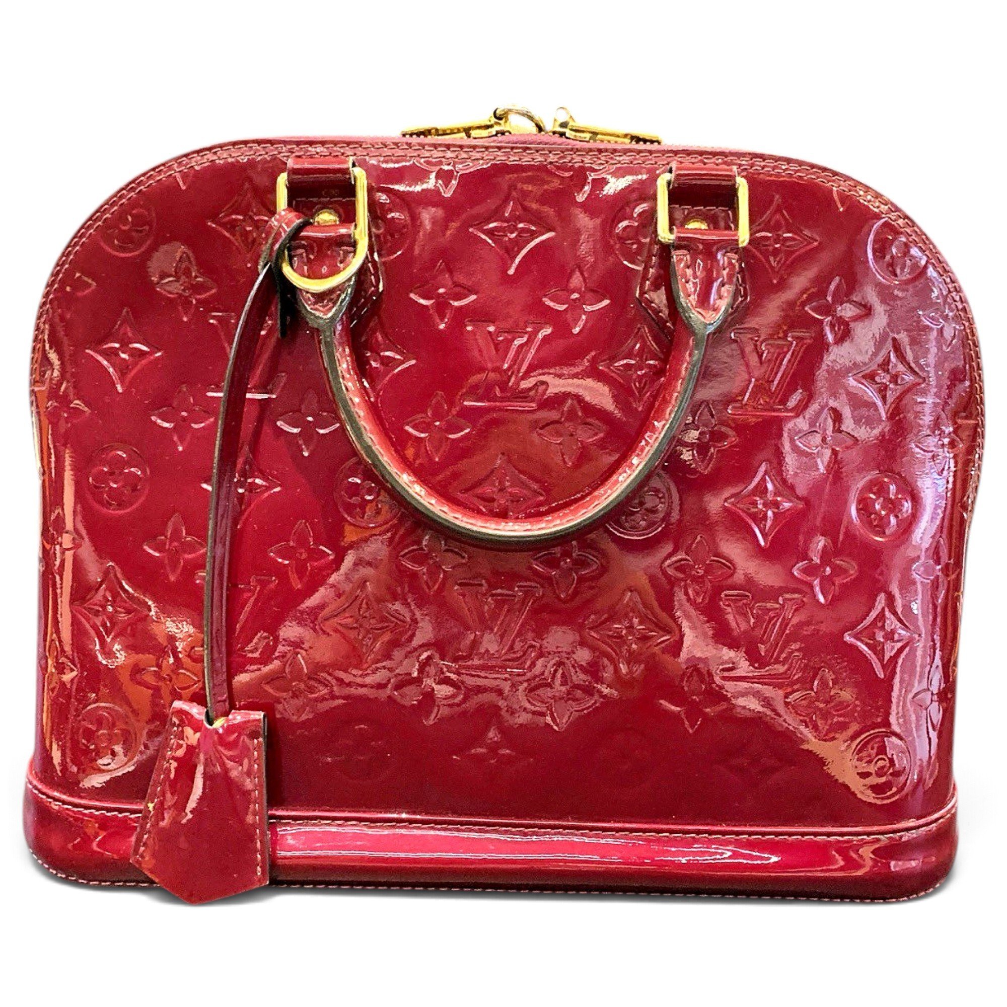 Alma patent leather handbag