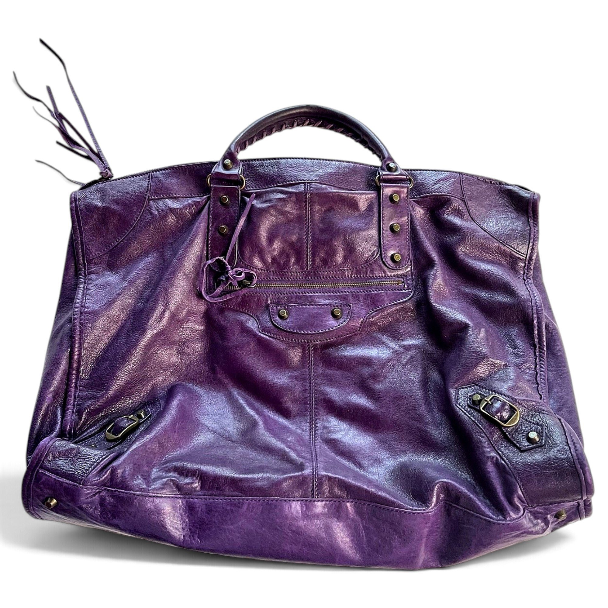 Balenciaga Work leather handbag