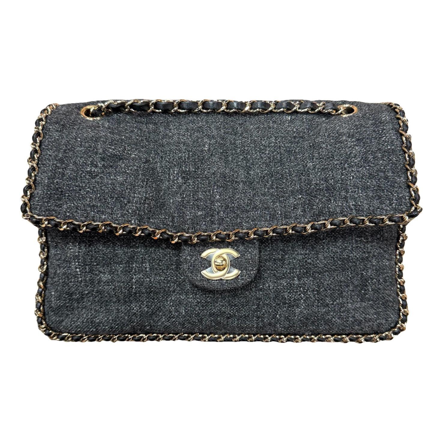 2.55 wool crossbody bag