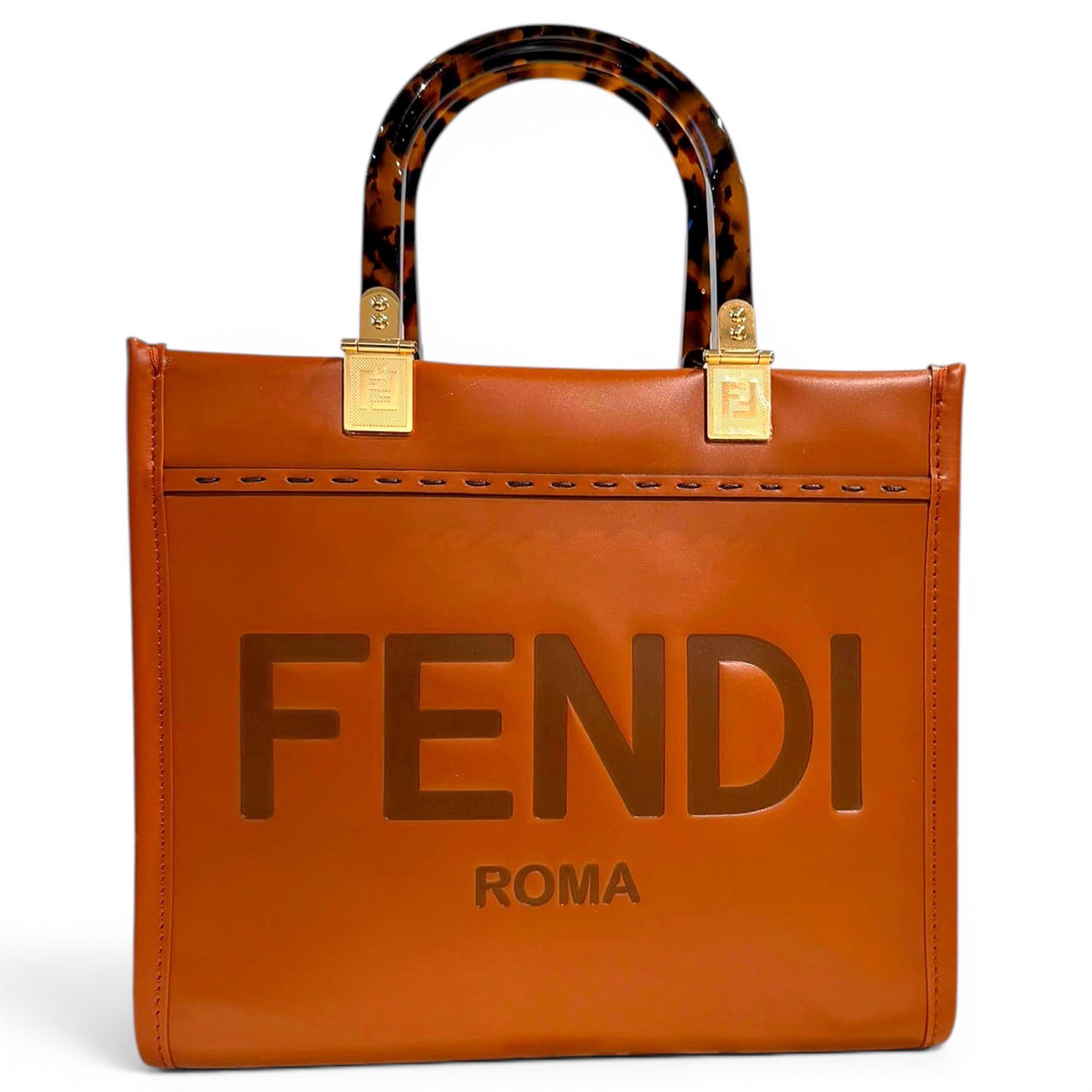 Sunshine leather tote
