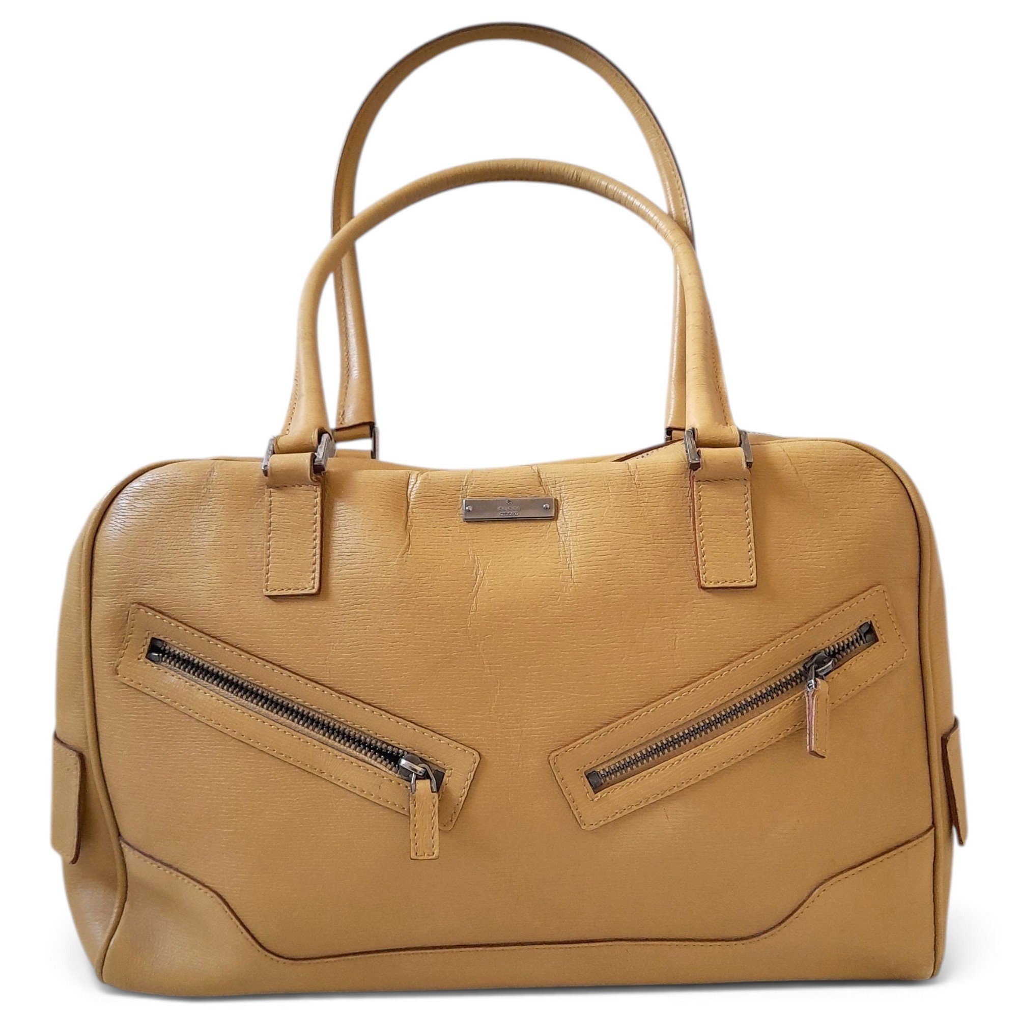 Leather handbag