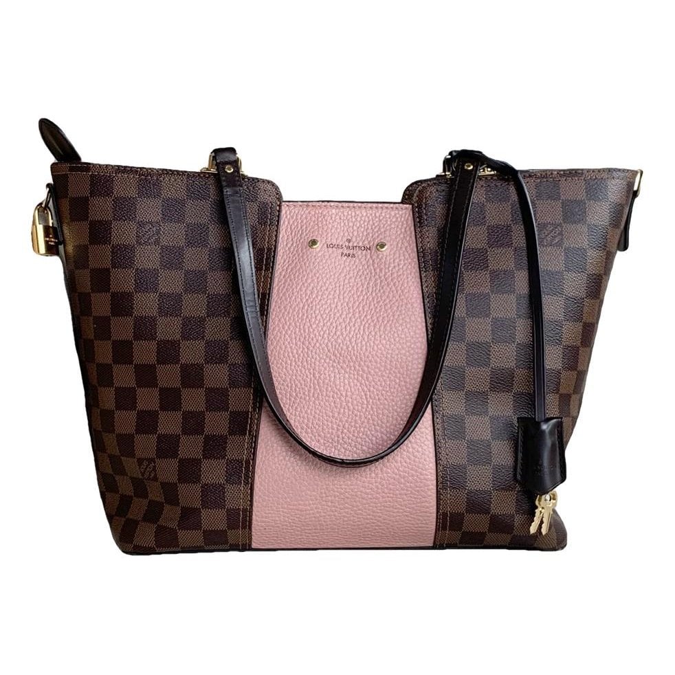 Jersey leather handbag