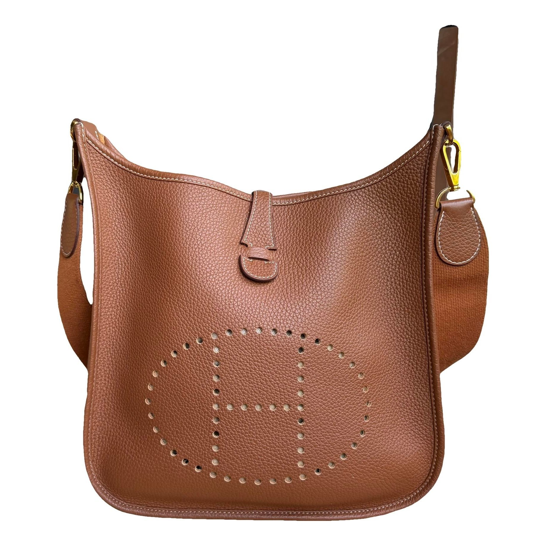 Evelyne leather crossbody bag