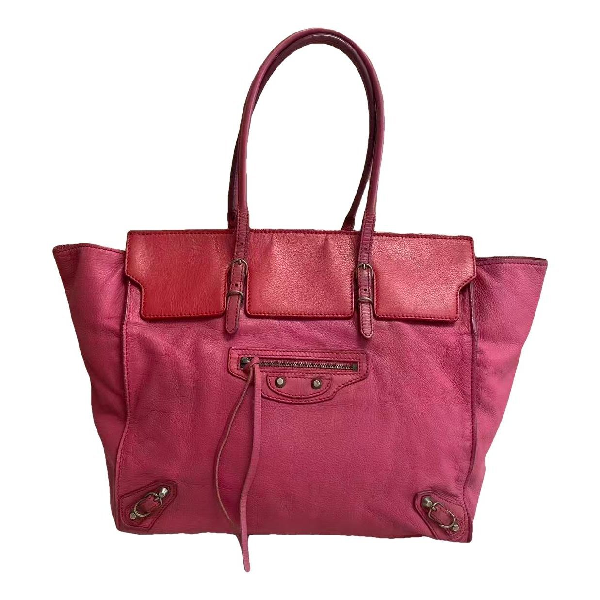 Balenciaga Papier leather tote