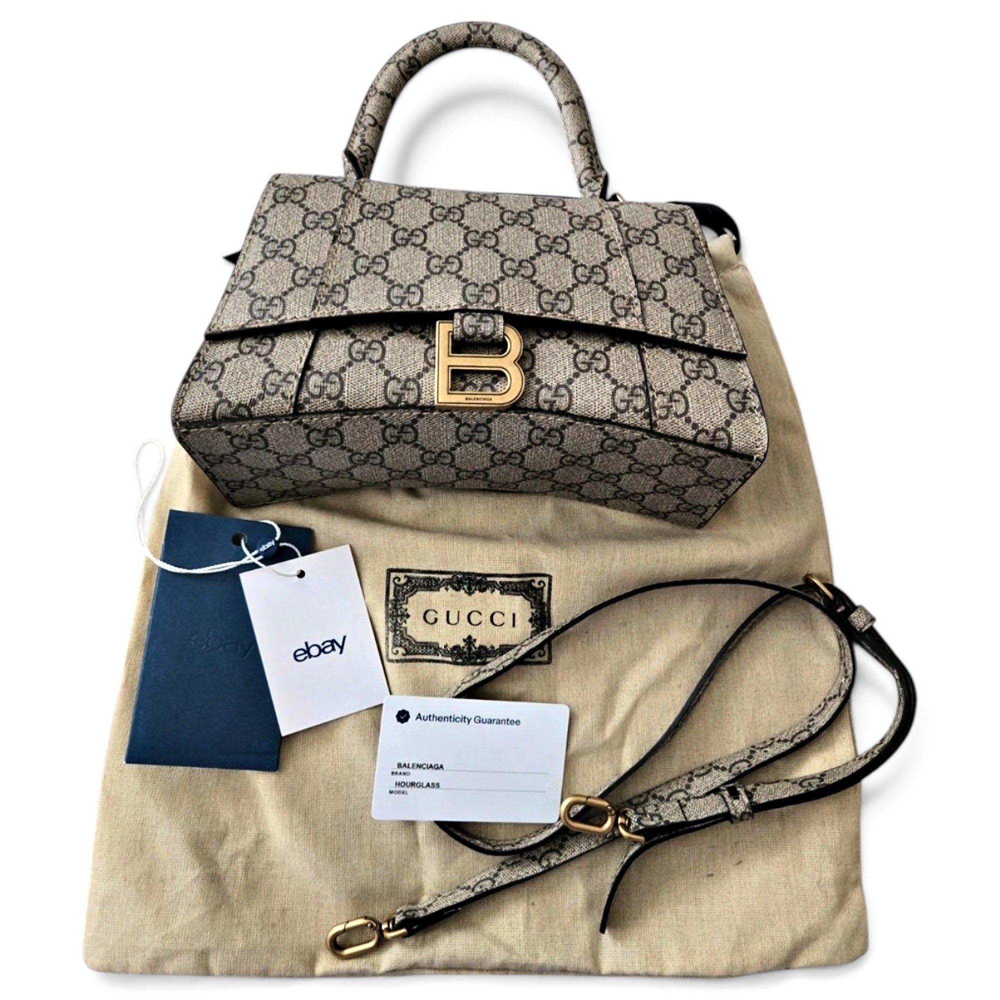 Leather handbag