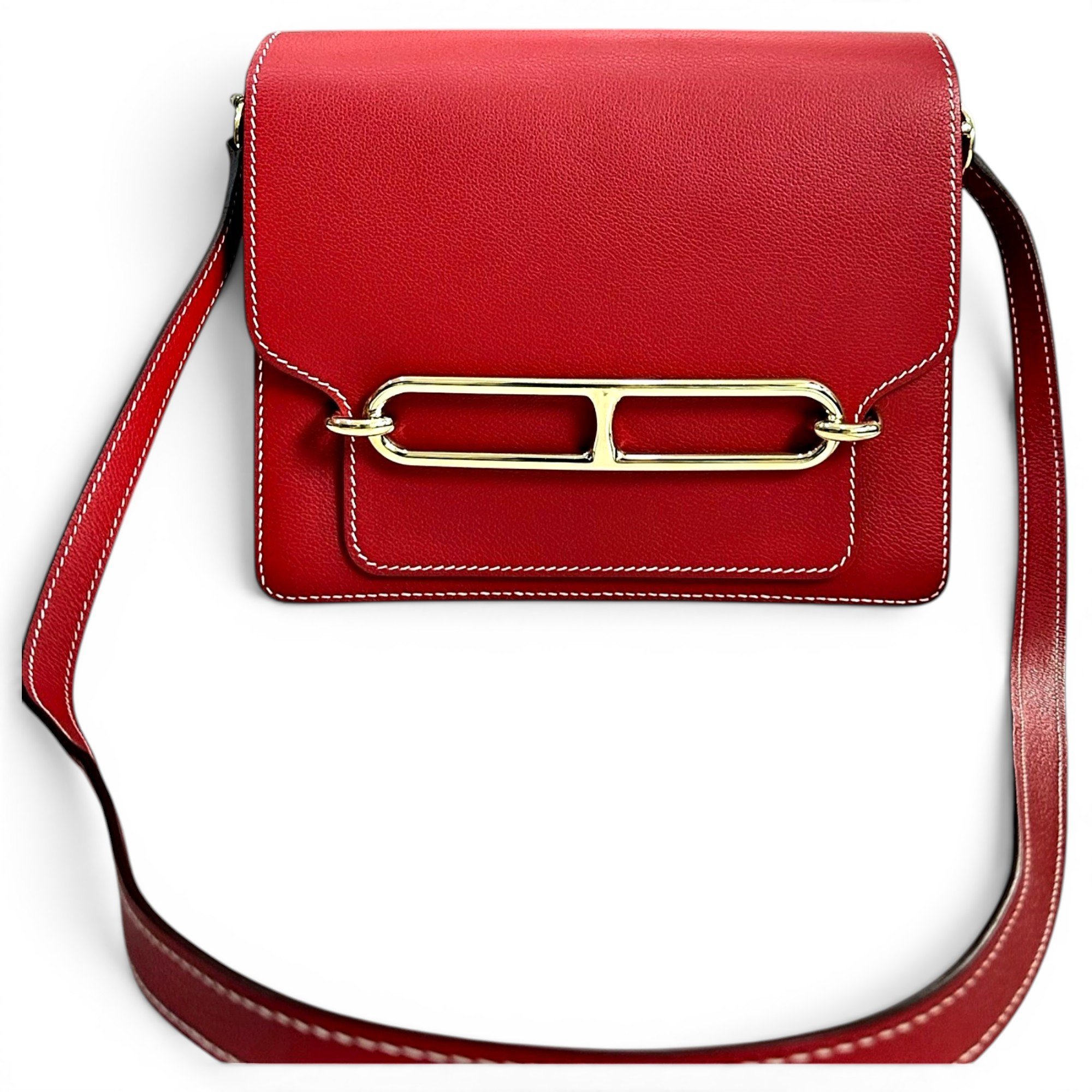 Roulis leather crossbody bag