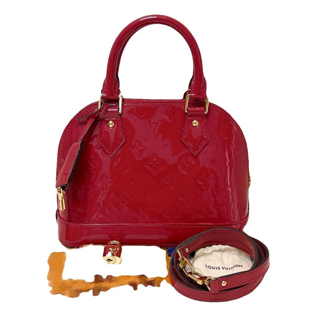 Alma BB patent leather handbag