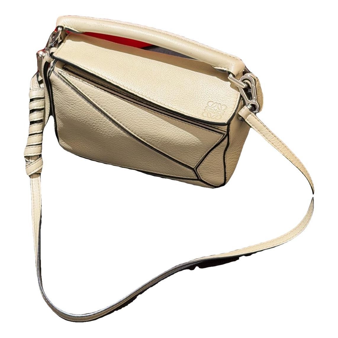 Puzzle pony-style calfskin handbag