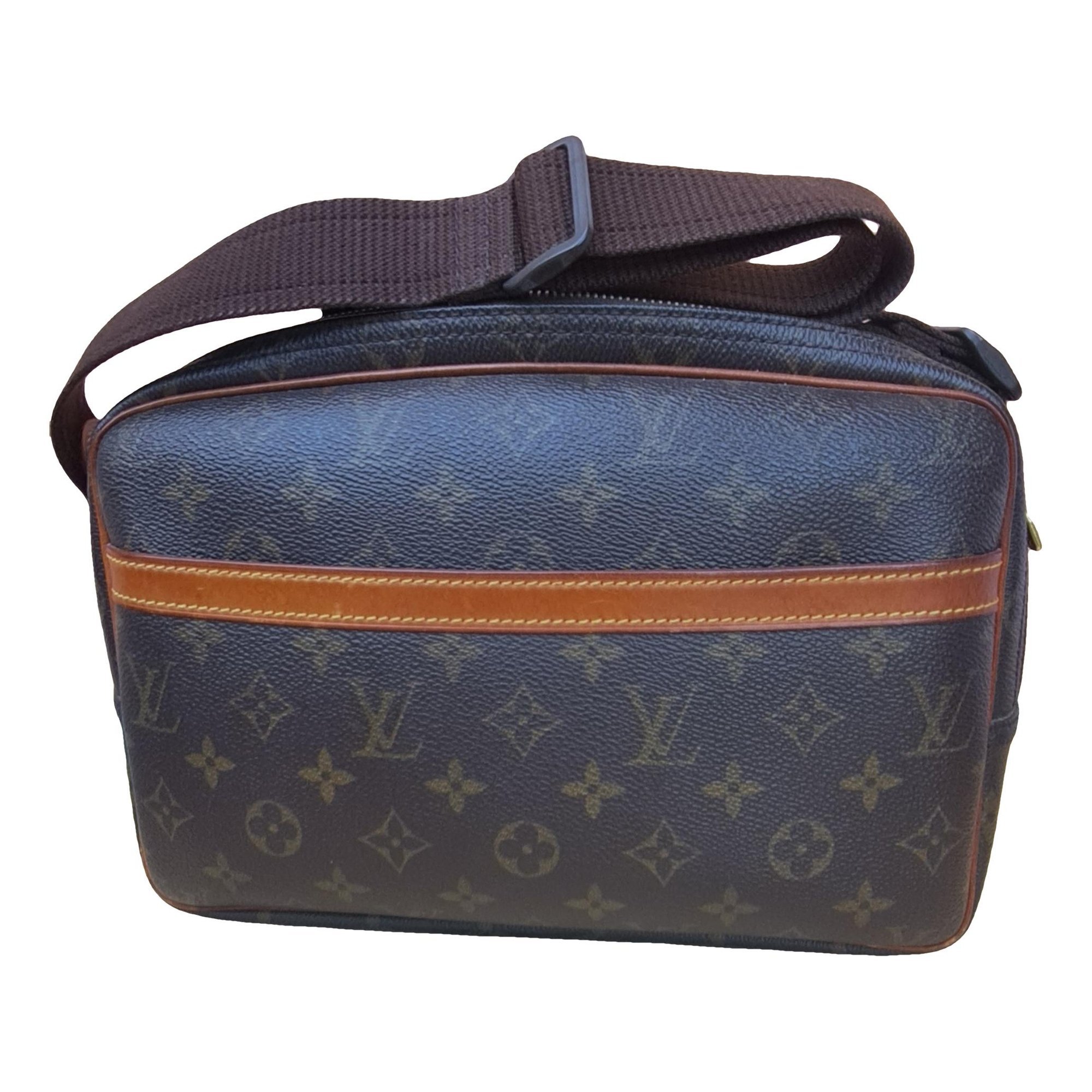 Reporter leather crossbody bag