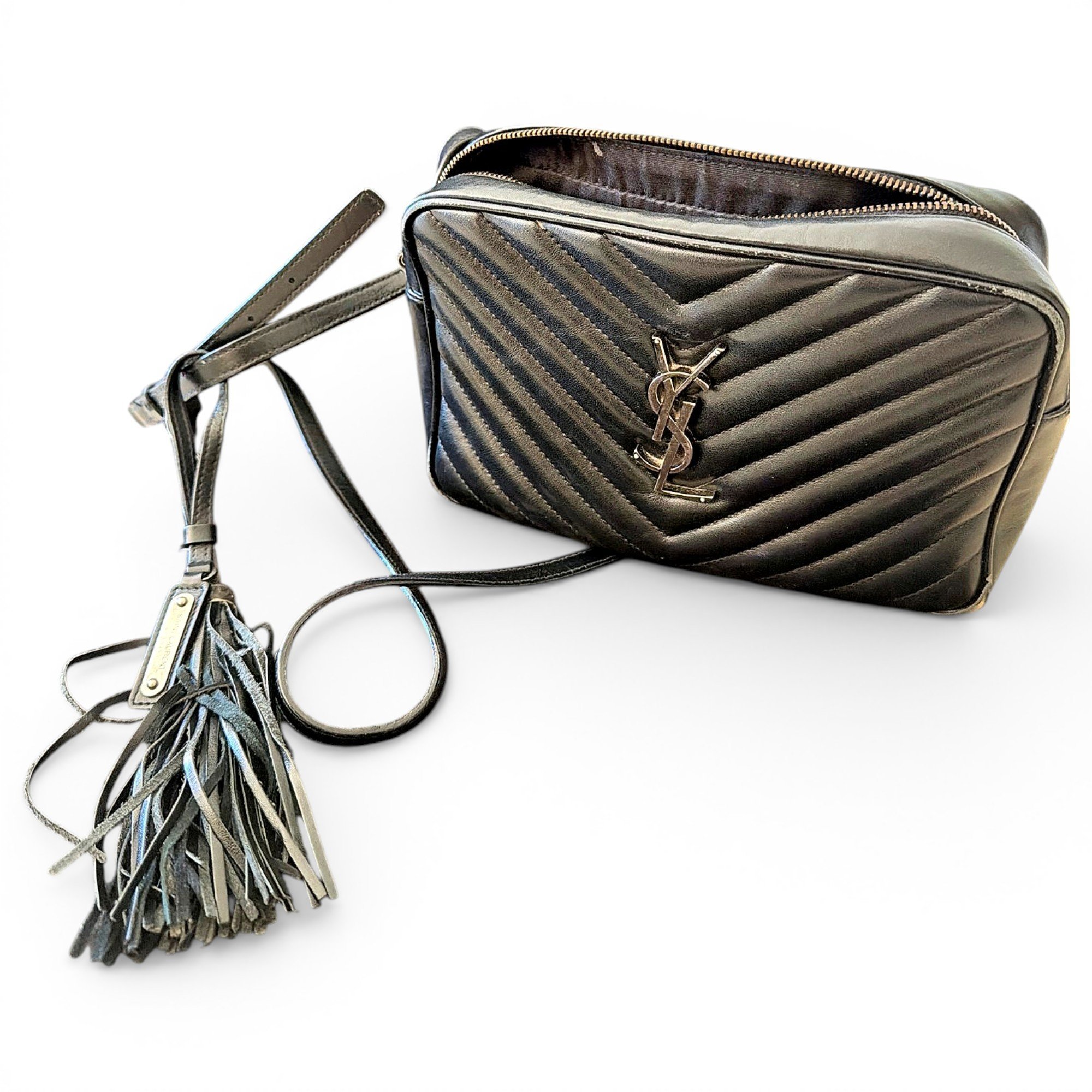 Lou leather crossbody bag