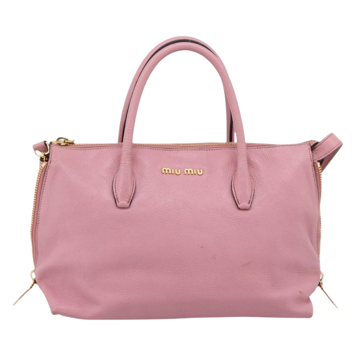 Beau leather handbag