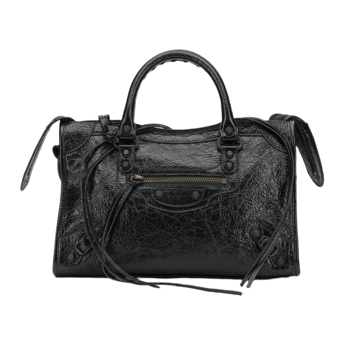 Leather handbag