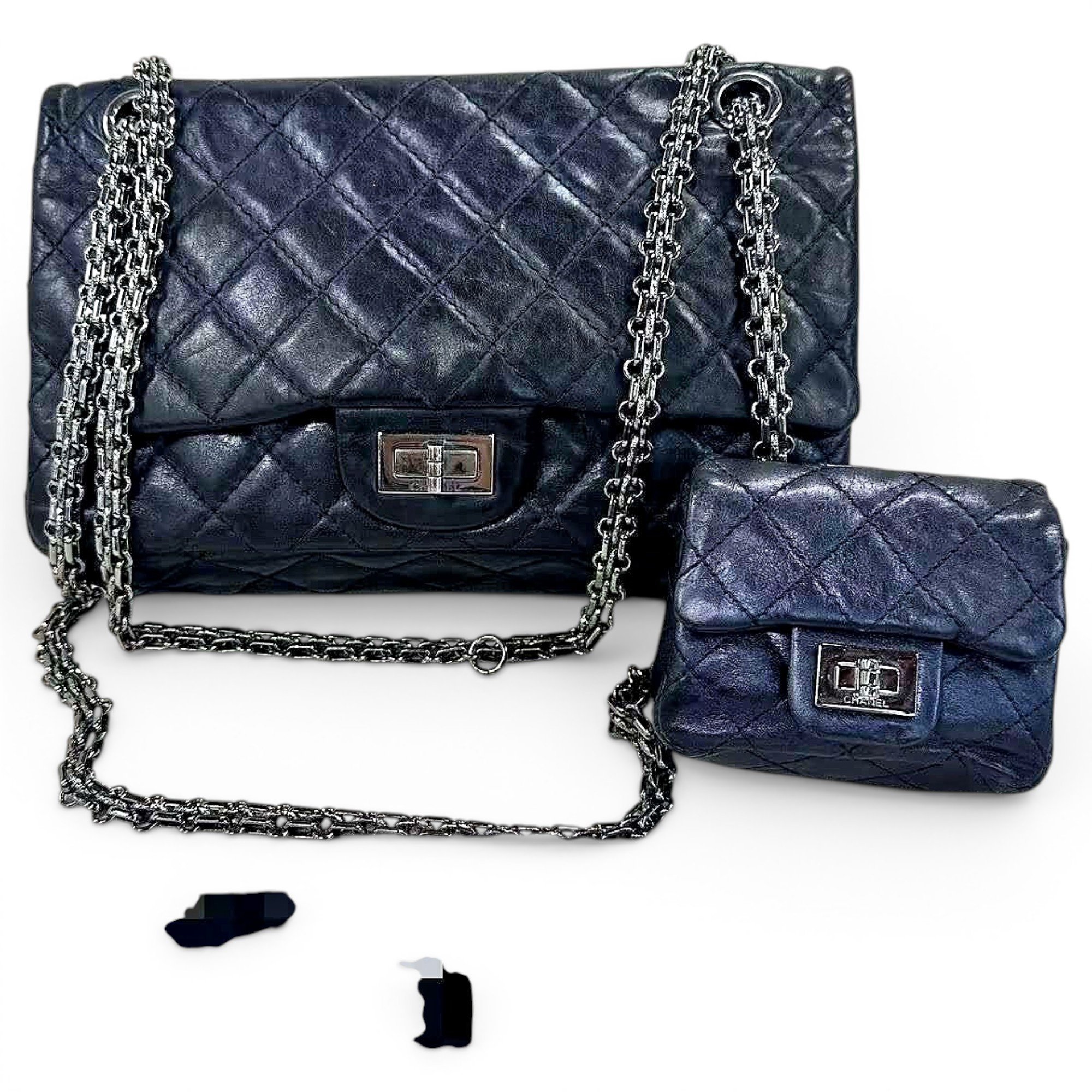 2.55 leather handbag