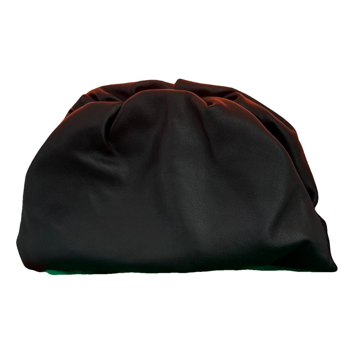 Pouch leather handbag