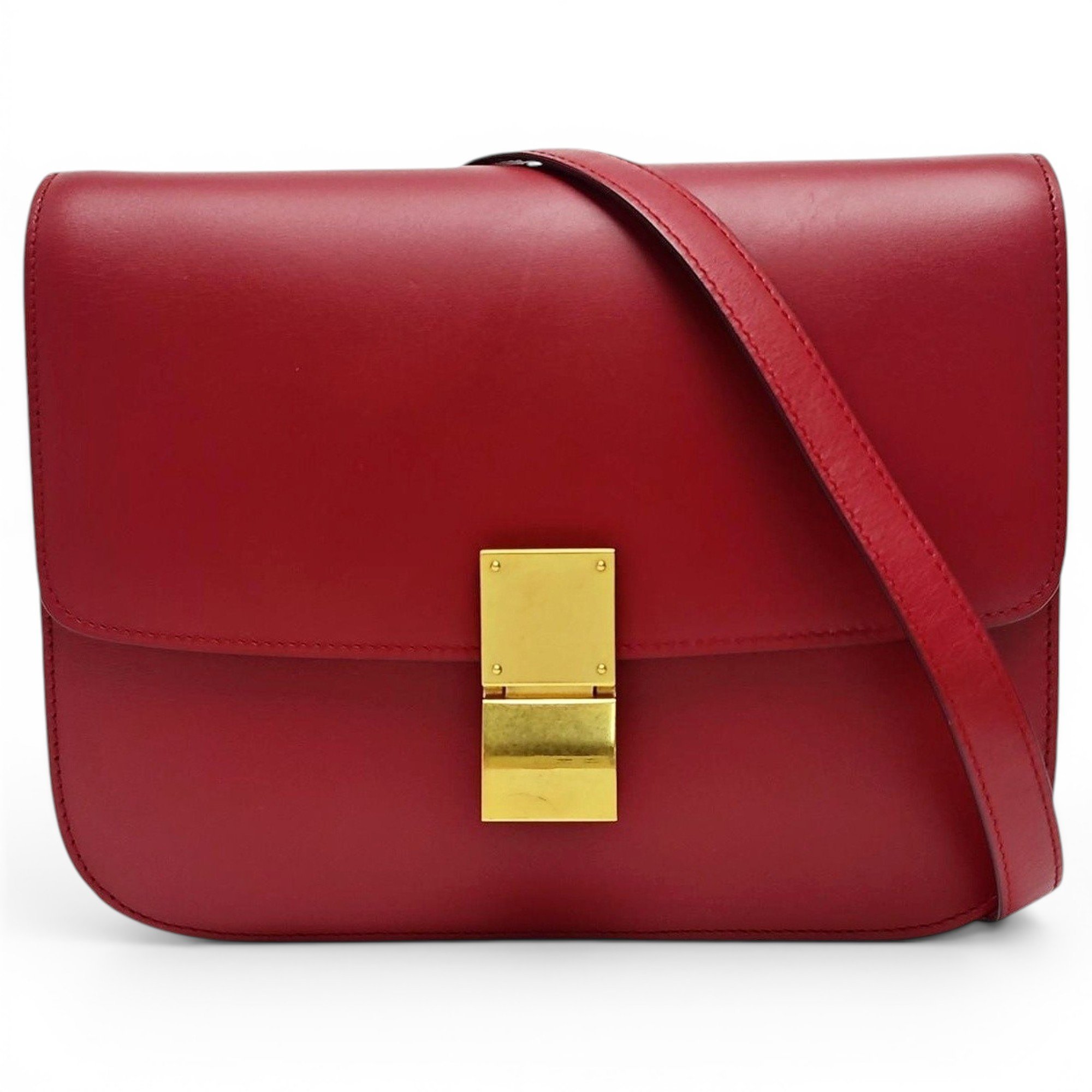 Leather handbag