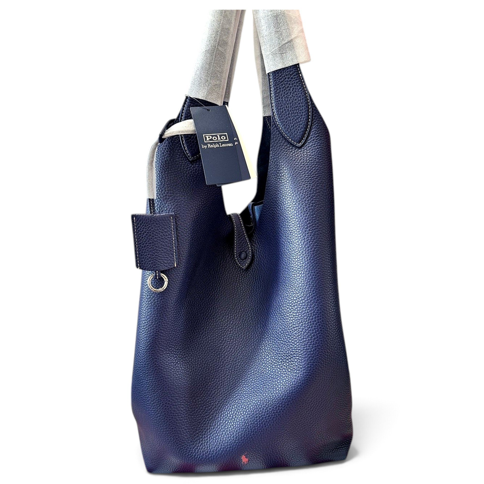 Leather tote