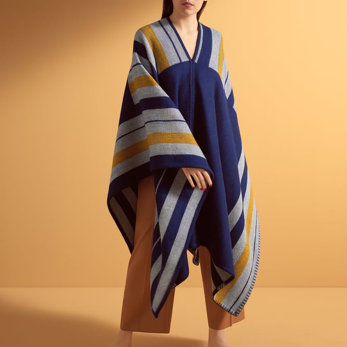 H Bayadere Poncho Blanket