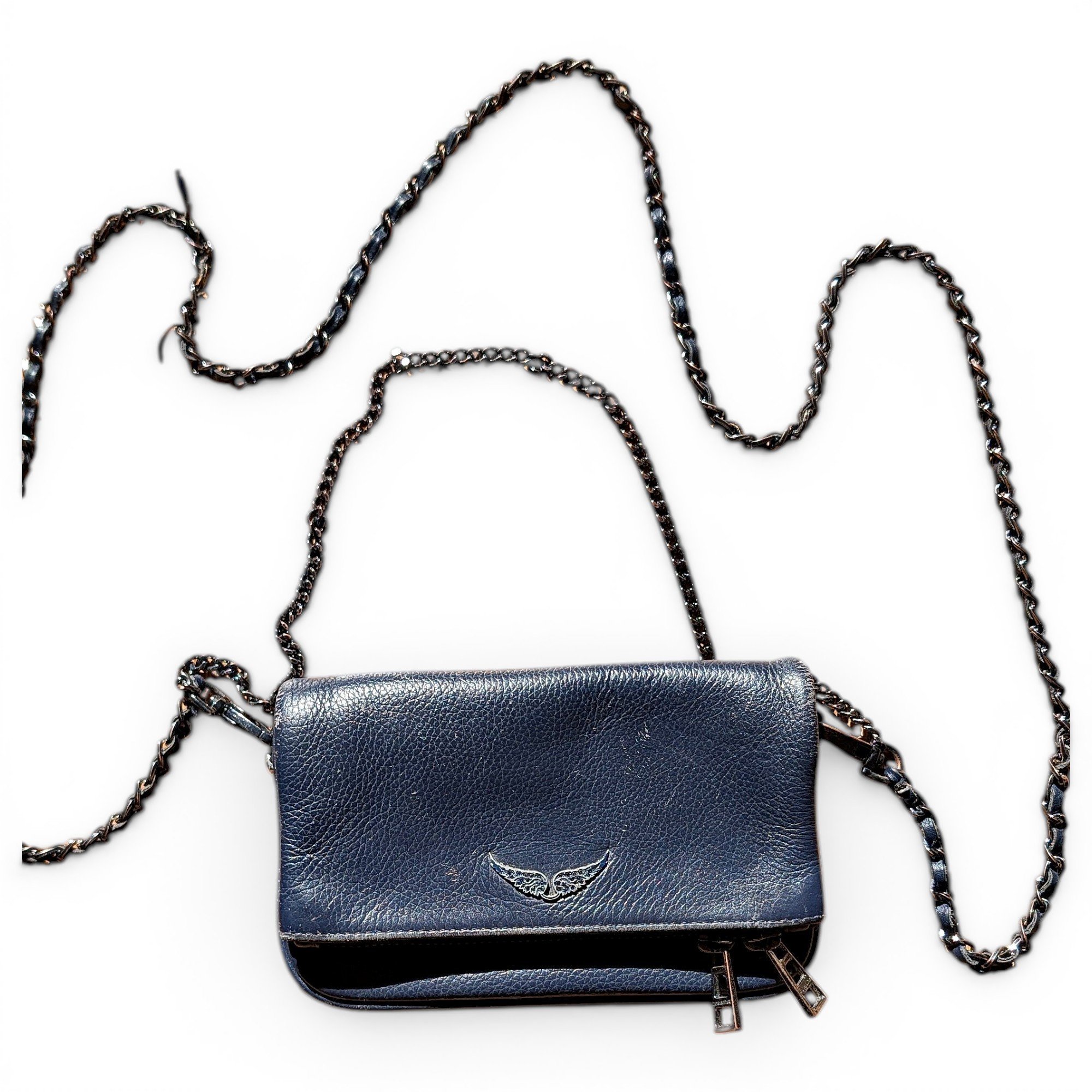 Rock leather mini bag