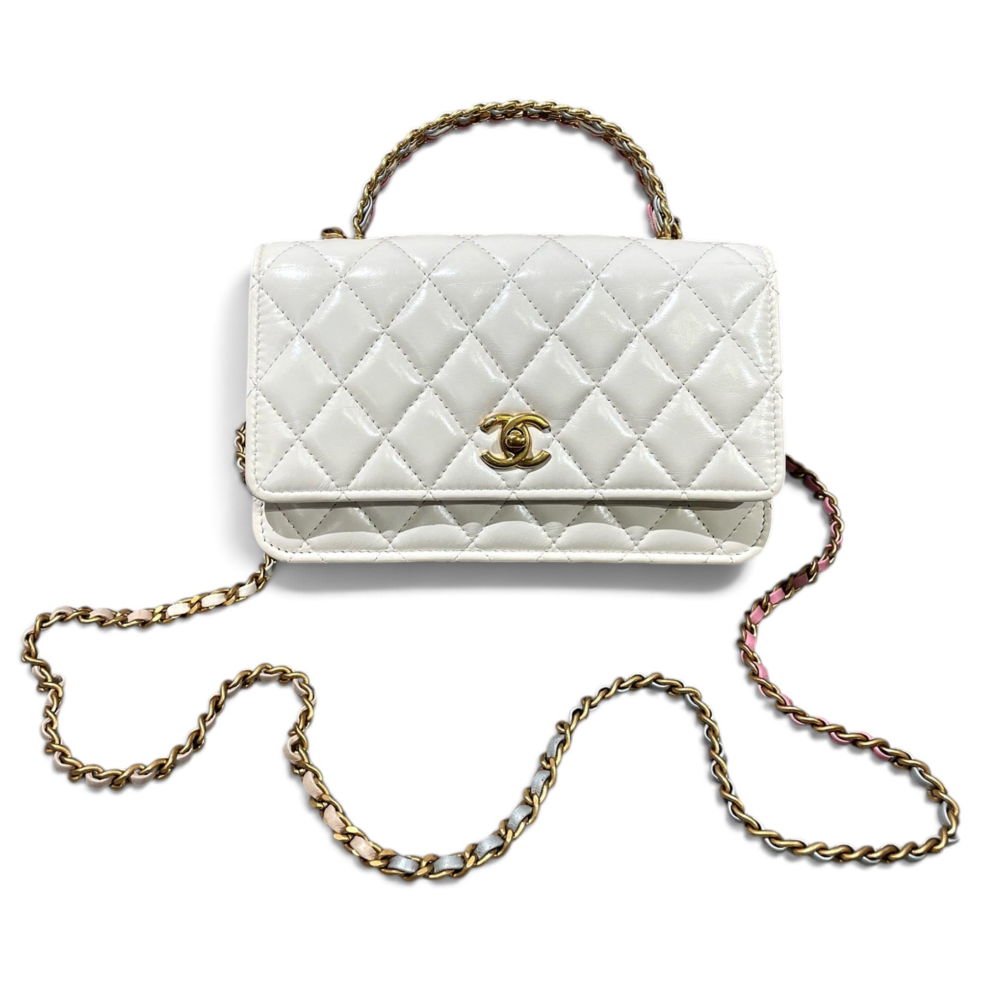 Leather crossbody bag