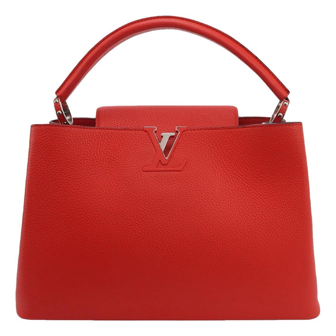 Capucines leather handbag