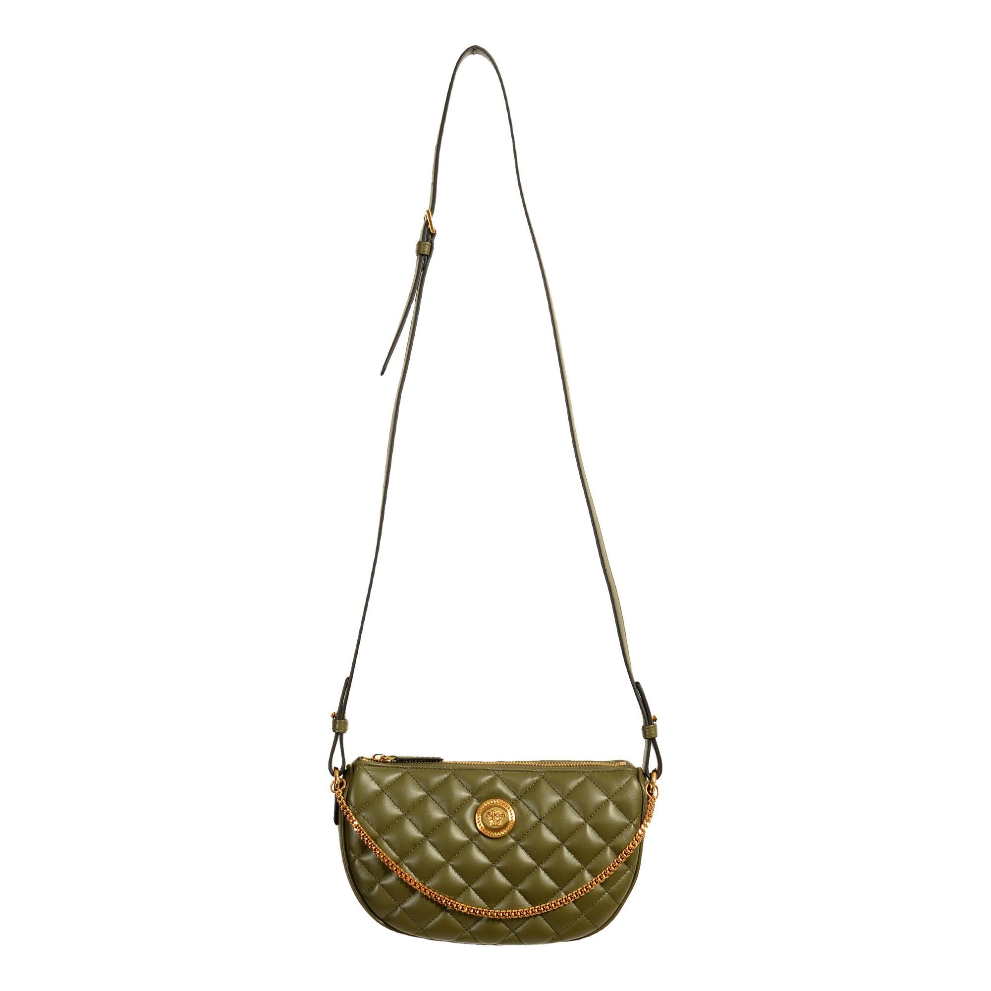 Versace La Medusa leather handbag