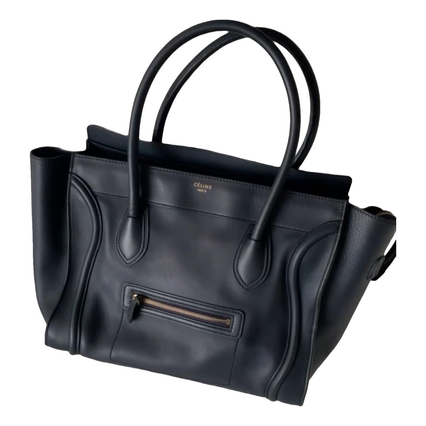 Luggage leather handbag