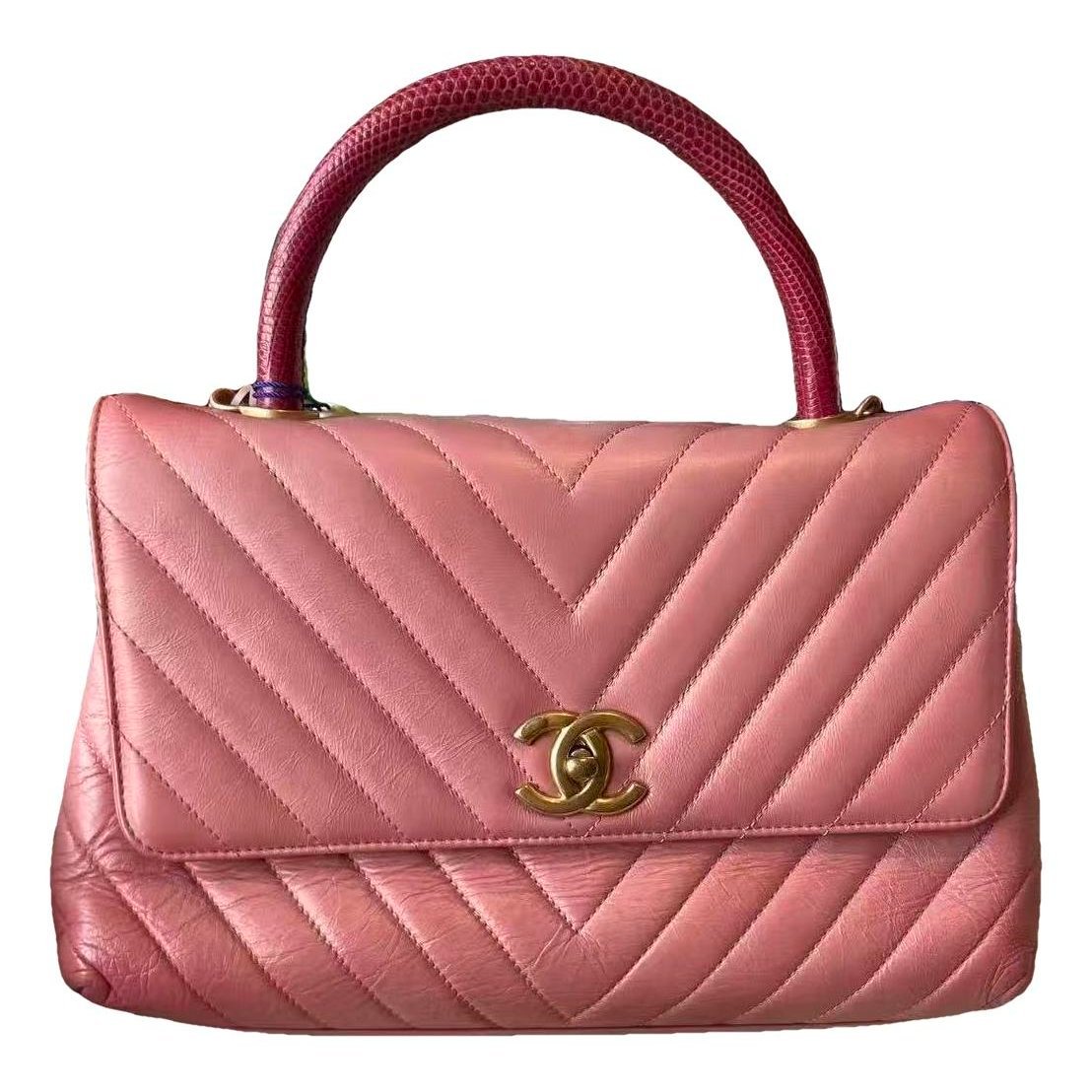 Coco Handle leather handbag